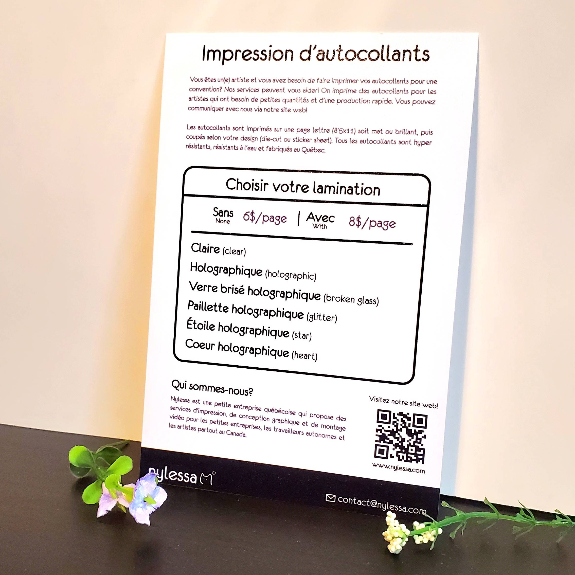impression affiche